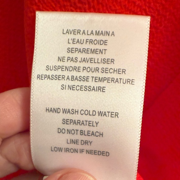 Tribal Women's Size Large Sleeveless Blouse Scoop Neck w/Studs in Red Fiesta - Picture 13 of 13